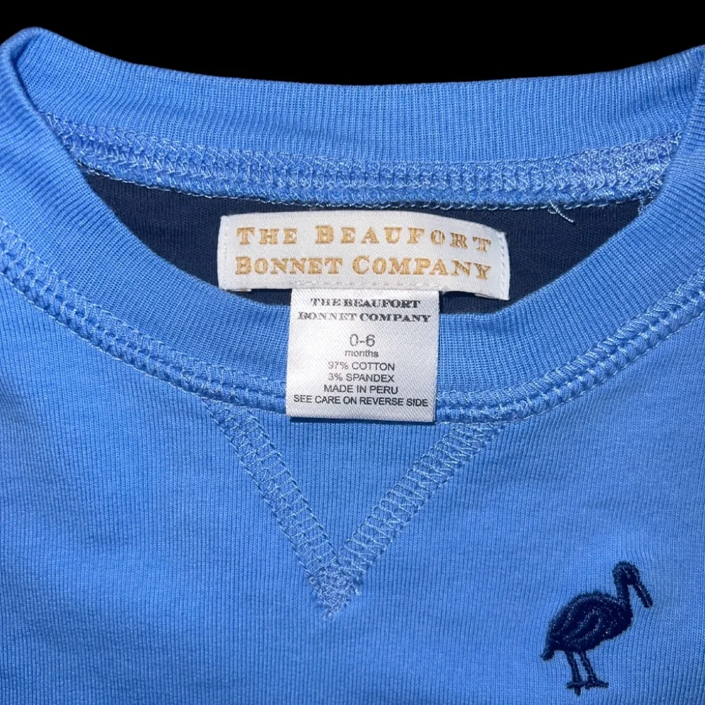 NWOT Beaufort Bonnet Blue Cassidy Comfy Crewneck - Picture 3 of 3